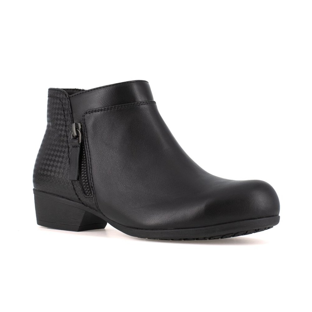 Rockport Works Carly Women's Black Safety Toe Bootie